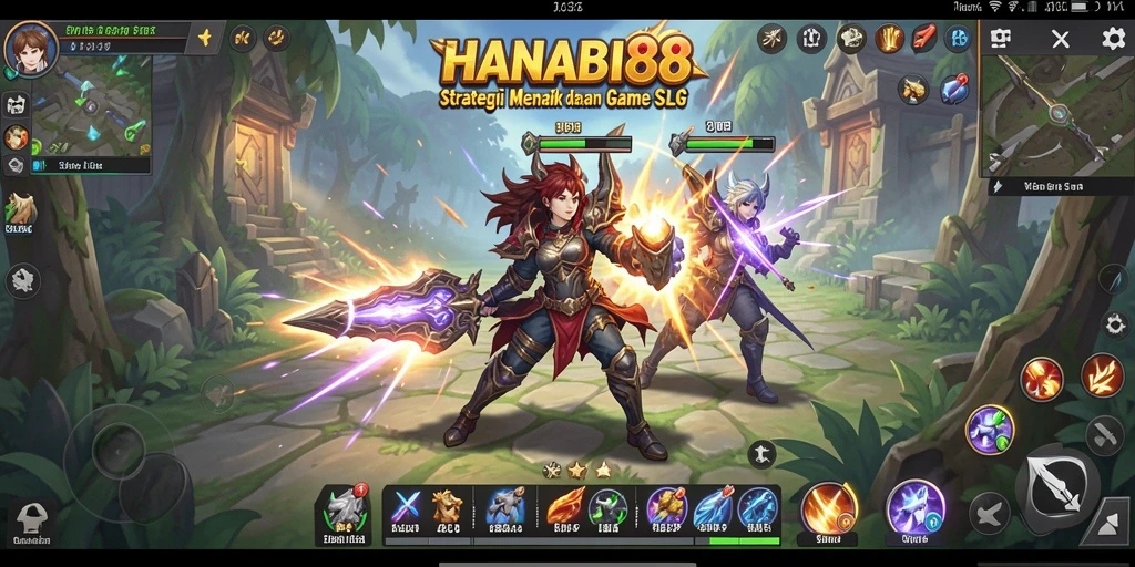 Screenshot utama gameplay menarik dari HANABI88 dengan grafis yang memukau.