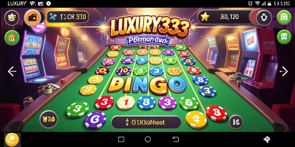 Tampilan gameplay seru dari LUXURY333 yang memikat pemain Bingo.