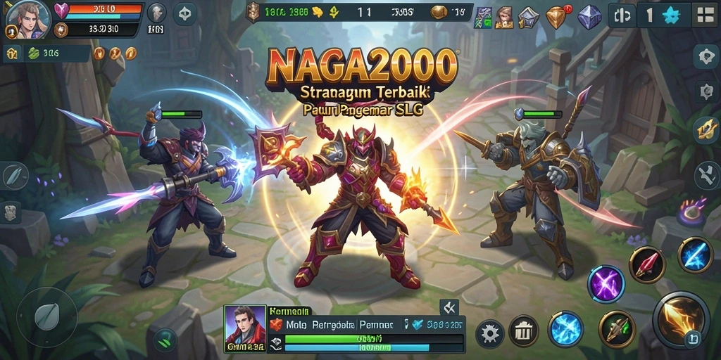 Tangkapan layar dari gameplay menarik di NAGA2000.