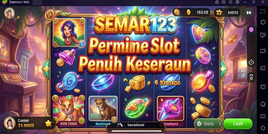 Screenshot gameplay SEMAR123 menunjukkan keseruan dan fitur menarik dari Slot.