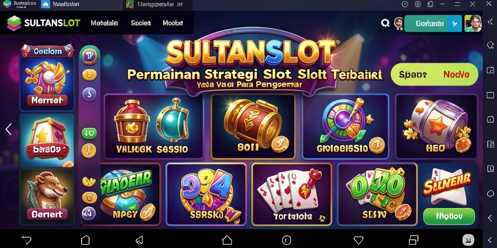 Tampilan gameplay SULTANSLOT yang menantang dan menyenangkan.